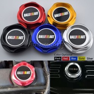 Ralliart Oil Cap Aluminium Proton Mitsubishi Engine Oil Cap Minyak Hitam Wira Waja Satria 4G93 Saga 