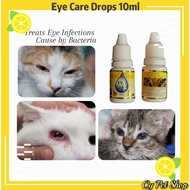 Eye Care Drop For Pets 10ml / Ubat Mata Kucing (Cat, Dog, Small Animal) (Ready Stock)