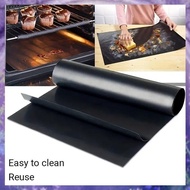 [P K A M] 40cm X 50cm Reusable Non-Stick BBQ Grill Mat Barbecue Baking Liners Microwave Oven Tool