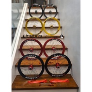 LITEPRO PLUS Aero G3 20" 406 451 Bicycle Wheelset 100/135 Deep Dish 21h Disc Brake