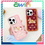 Iphone TPU case with soft leather pattern yellow horseCNY 6plus/7/8/plus/x/xs/11/12/13/14/15/16/17/p