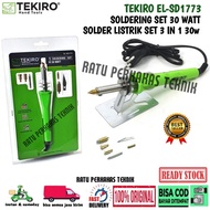 TEKIRO SOLDER SET 3 FUNGSI 30 WATT - SOLDER MUTIFUNGSI - MATA