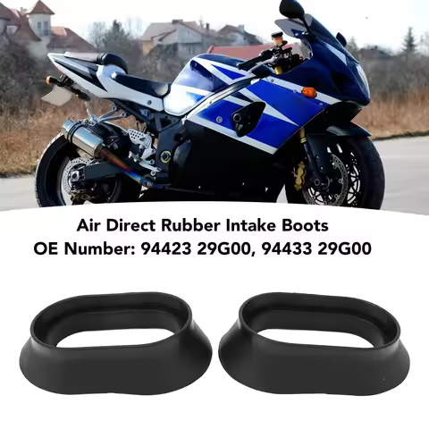 2Pcs 94433 29G00 Air Direct Rubber Intake Boots 94423 29G00 Duct Boots Joints Replacement for Suzuki