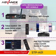 Advance Set Top Box Tv Digital New Stp-A01 Set Top Box Stb Tv Digital