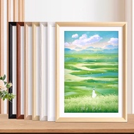 Wall Hanging a34 Photo Frame Wooden Empty Frame 4k8 Open Sketch Calligraphy Puzzle Display Picture F