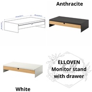 IKEA ELLOVEN Monitor stand with drawer