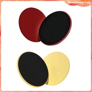 [Flourish] 2Pcs Exercise Sliders Exercise Gliding Discs Compact Fitness Discs Fitness Sliders for Pi