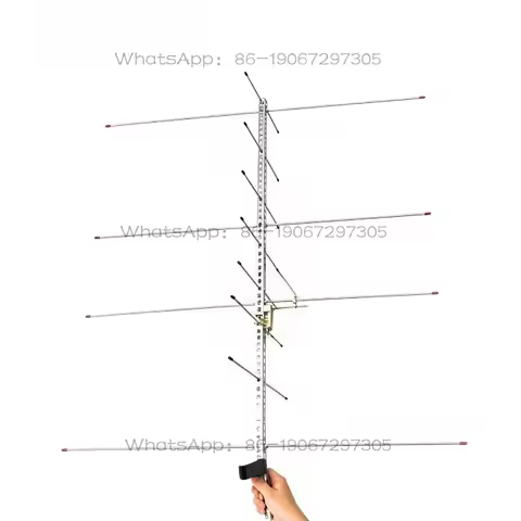 Handheld Yagi Antenna U7V4-P Dual Band High Gain Directional UV Antenna Satellite Radio Communicatio