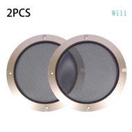 Will 2 PCS Auto Speaker Cover Car  Subwoofer Grille 2 3 4 5 6 5 8 10 inches
