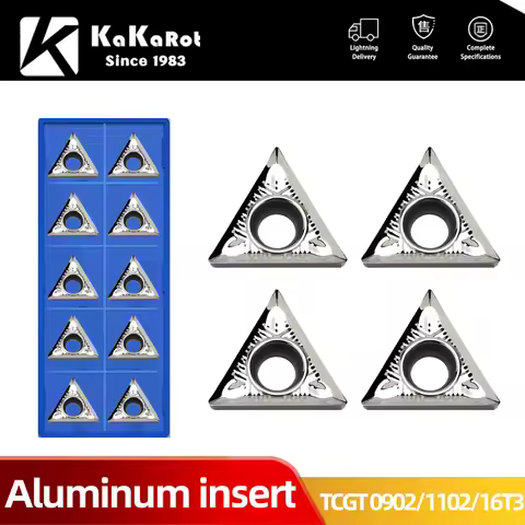 Kakarot Aluminum Insert TCGT090202 AK H01 TCGT090204 TCGT090208 TCGT110202 TCGT110204 TCGT110208 TCG
