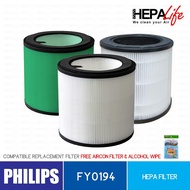 PHILIPS AC0820 FY0194 Compatible Hepa Filter - Hepalife