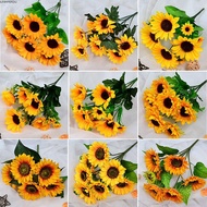 JUNMPER2R 5/7/22 Heads Artificial Flower Decorative Fashion Home Decor Fake Flores Bouquet