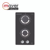 Mayer 30cm 2 Burner Domino Gas Hob MMGH320H