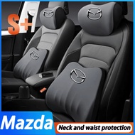 Suitable for MAZDA headrest waist cushion neck pillow MAZDA 3 MAZDA 6 CX5 CX30 CX9 CX3 MAZDA 5 Universal for all seasons