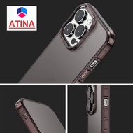 【ATINA】 iPhone手机壳 苹果手机壳 Acrylic hard case compatible case for iPhone 12 13 14 15 Pro Max case