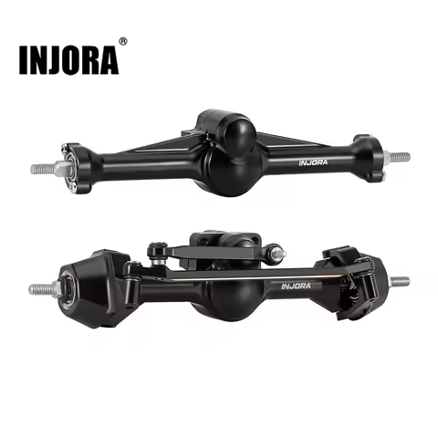 INJORA +3mm Planet Axles with Brass Steering Knuckles for 1/30 Axial SCX30