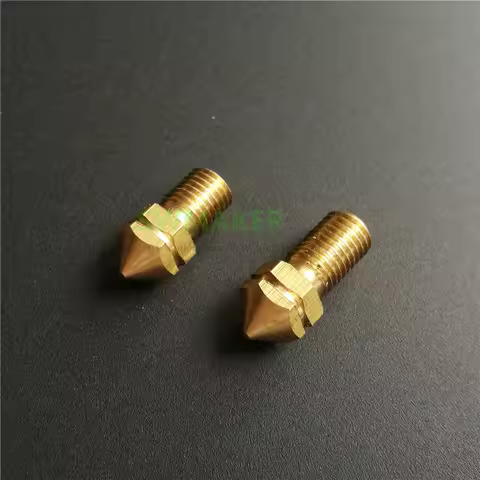 4pcs UM3 3D printer replace print brass nozzle 0.4mm 0.25mm 0.6mm 0.8mm for Ultmaker 3 spare parts 1