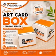 Premium Custom Art Card Box Printing | Malaysia Packaging Box | Logo Printing