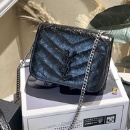 [real  ysl] camera beg chain beg fashion female beg genuine leather beg all match beg