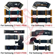 Rotating Spindle Shaft Spin Axis Hinge Flex Cable For Samsung Z Fold 2 3 4 5 F916 F936 F946 F900 LCD