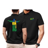 RIO DE JANEIRO BRAZIL Polo Shirt MADE IN FAVELA Pattern Cotton Fabric 1 Popular Fashion For Men And 