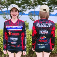 HYPER Zone A เสื้อพิมพ์ลาย Zone A ราคาถูก เสื้อทีม เสื้อตกปลา