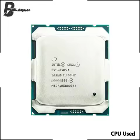 Intel Xeon Used E5 2658 V4 E5 2658V4 2.3GHz 14-Cores LGA 2011-3 cpu processor