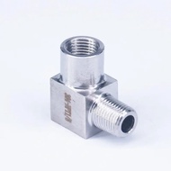 3500psi 1/8" NPT Female To Male Elbow Pipe Fitting 304 Stainless Steel Water Gas Oil 250 Bar