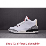 DN3707-100s reformulated retro white cement Air Jordan 3