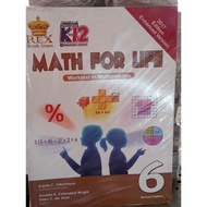 ☞☇MATH FOR LIFE grade 6(book sale)