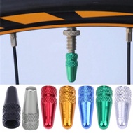 4/8pcs Aluminum Alloy Bicycle Tire FV Valve Cap MTB Road Bike Covered Protector Road MTB Tyre Dustpr