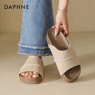 Daphne | Comfortable Leather Summer Sandal Slides