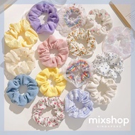 mixshop Summer Scrunchies, Satin Silk Scrunchies, Hair ties [SG READY STOCK]