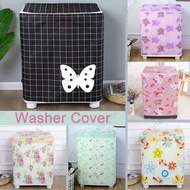 Double barrel washer cover | Sarung Mesin Basuh / washer cover / waterproof PVC top loading washing machine cover /Cover Mesin Basuh / Washe