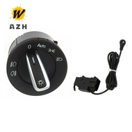 Auto Headlight Switch Parts Accessories Fit For VW Golf Plus Jetta MK5 MK6 Scirocco Amarok Caddy For Seat Alhambra 5ND941431B