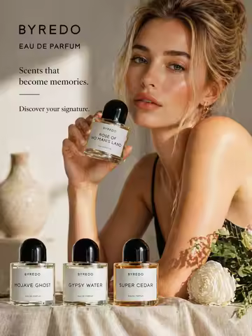 New Arrival! Mojave Ghost, Gypsy Water, Rose, Cedar 100ml 3.4oz EDP Unisex Perfume, Long Lasting Woo