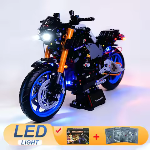 LED Light Kit for LEGO 42159 Technical MT-10 SP Motorcycle Lamp Toys Gift (Not Include Building Bloc