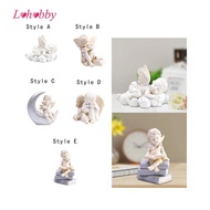 Lohobby Angel Figurine Angel Statue Decorative Statues Souvenirs Collectible Figurine Resin Figurine