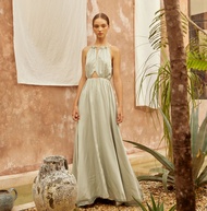 (Mid year sale starts 25 June 10 am) lookbookthesignature dallas dress sparkling pistachio ชุดเดรสไป