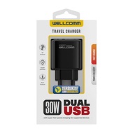 Travel charger fast charger wellcomm 30w original