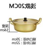 WK/Korean Ramen Pot Korean Instant Noodle Pot Small Saucepan Boiled Instant Noodles Small Canteen Binaural Old-Fashioned