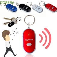 DOREEN Keyfinder Flashing Light Torch Keychain Beeping 4 Colors Pet Tracker Locator Tracker