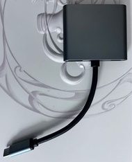 Multifunctional USB C adapter (USB, HDMI, USB C)