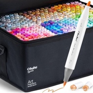 Ohuhu Official Genuine Double-Headed Alcohol Marker Honolulu Soft-Headed Thick-Headed 24 Colors 36 C