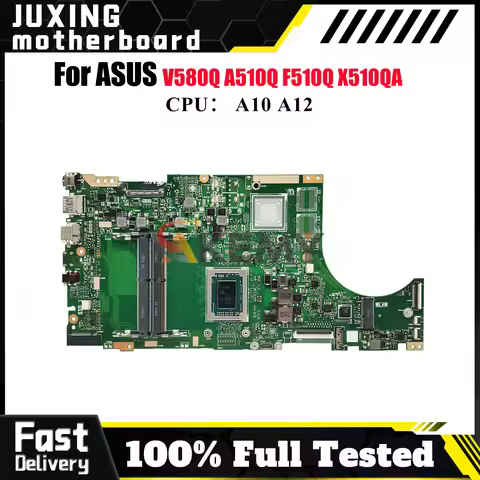 X510QR Laptop Motherboard For ASUS VivoBook F510Q V580Q X510Q X510QA A510Q X510QR Mainboard With A10