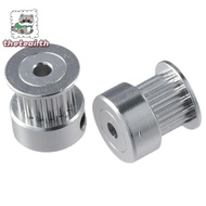 THETEAI 10Pcs GT2 Timing Belt Idler Pulley, 16 Teeth Aluminum GT2 Idler Pulley, 2GT Stepper Motor Pu