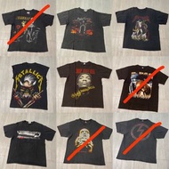 Vintage Band HIPHOP TEE RAPTEE T-shirt/ Metallica/ Nirvana/ PinkFloyd/ Marilyn Manson/ 2pac Tupac/ Snoopdogg / fearofgod fog