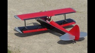 หายาก - RC - Plan/ เครื่องบินแบบชื่อ : Svenson Wayfarer - Acrobatic biplane / กายกรรม- 1100 mm long