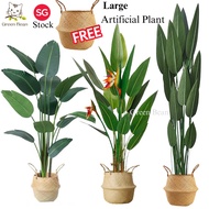 Artificial Plant  Large Artificial Plant Fake Plants Tree Plant Home Deco Indoor Suitable Event New Year