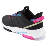 รองเท้าลำลองผู้หญิง ADIDAS NEO Cloudfoam Racer TR ของแท้ สีดำตัดชมพู ไซส์ 41.5 แบรนด์แท้shop 100% น้ำหนักเบาใส่สบาย